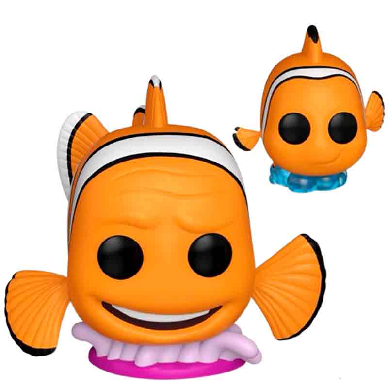 Foto de Funko Marlin with Nemo - Disney Pixar Finding Nemo Movie Funko Phrase Pop 1814 Buscando a nemo pelicula animada 2003 disneypixar pez payaso padre e hijo - PREVENTA