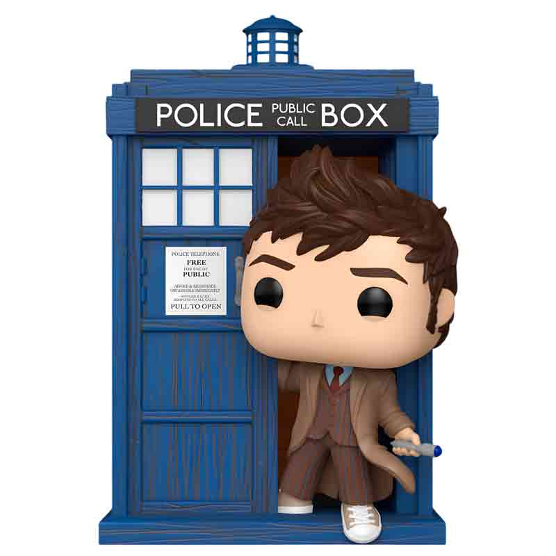Foto de Funko TARDIS with Tenth Doctor (David Tennant) - Doctor Who Tv Series BBC Funko Rides Pop 318 decimo doctorwho Serie television los Señores del Tiempo drwho 2005 2010 doctor diez - PREVENTA