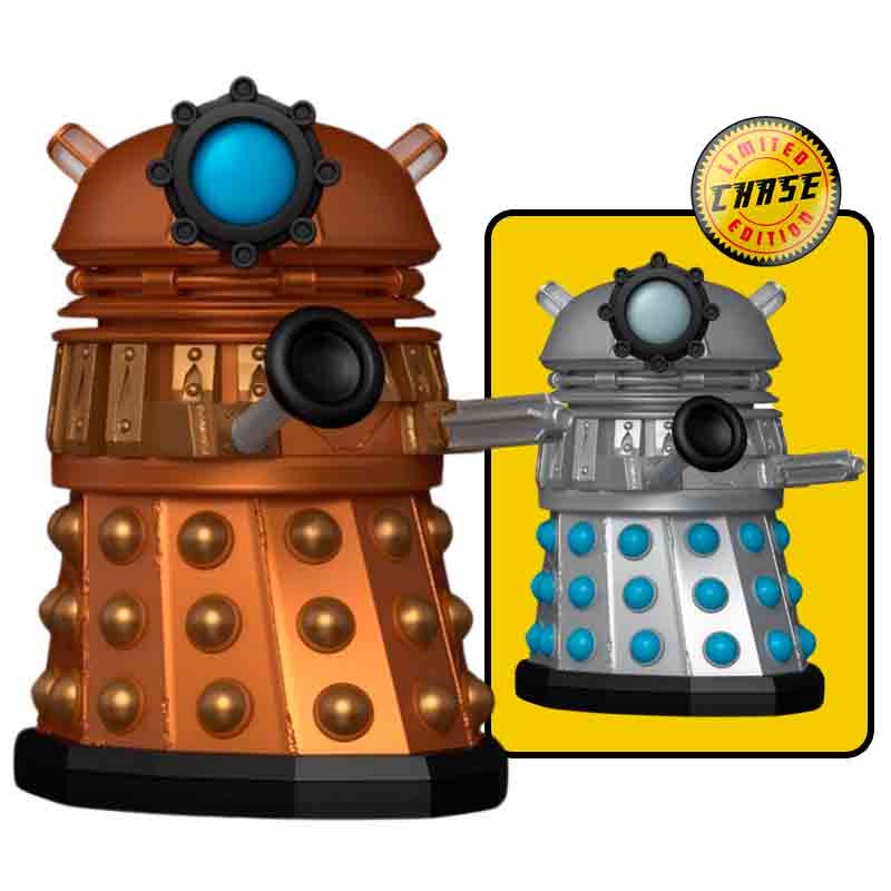 Foto de Funko Bronze Dalek (Metallic) - Doctor Who Tv Series BBC Funko Pop Exclusivo 1968 doctorwho Serie television los Señores del Tiempo drwho daleks metalizado exterminate - PREVENTA