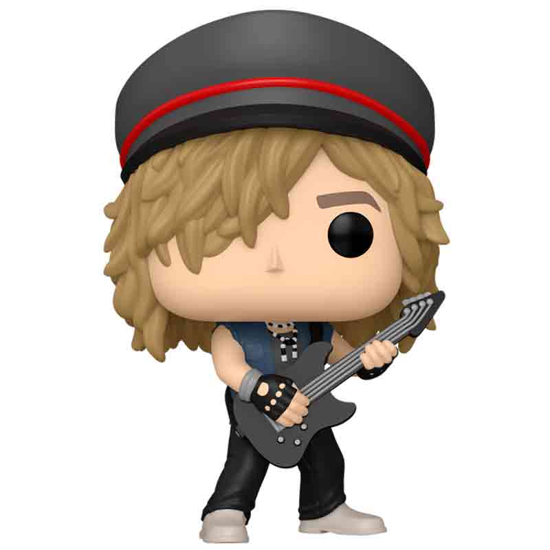Foto de Funko Duff McKagan (1985 Vintage) - Guns n Roses Rock Music Funko Pop 515 Rocks Guitarrista de GunsnRoses con sombrero y guitarra - PREVENTA