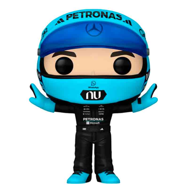 Foto de Funko George Russel (T-Pose) - Formula 1 Mercedes-AMG Petronas Team F1 Funko Pop 21 Escuderia Mercedes auto piloto f1 Mister Saturday El Señor Sabado pose T - PREVENTA