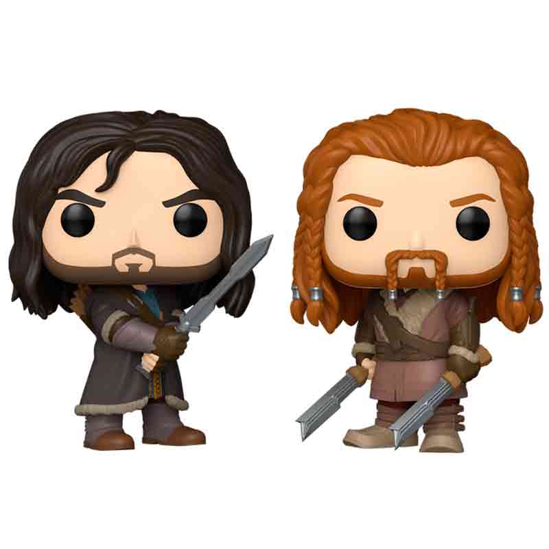 Foto de Funko Kili the Dwarf & Fili the Dwarf - The Lord of the Rings The Hobbit Trilogy Movies Funko 2-Pack Pop - El Señor de los Anillos Pelicula TLOTR hermanos enanos 2pack - PREVENTA