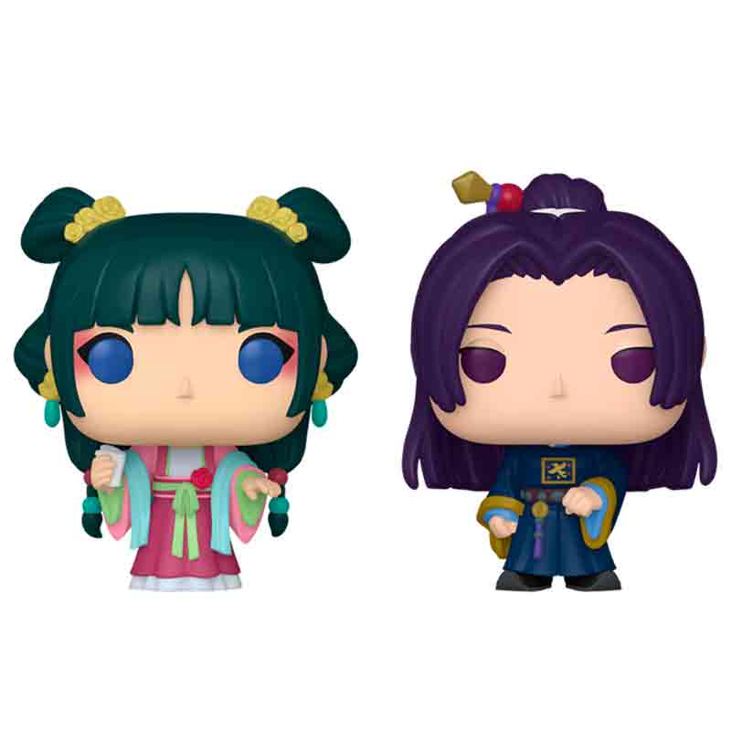 Foto de Funko MaoMao And Jinshi - Anime The Apothecary Diaries Funko Pocket 2-Pack Pop - Los diarios de la boticaria 2pack catadora de venenos xiaomao eunuco celestial de la corte gran oficial - PREVENTA