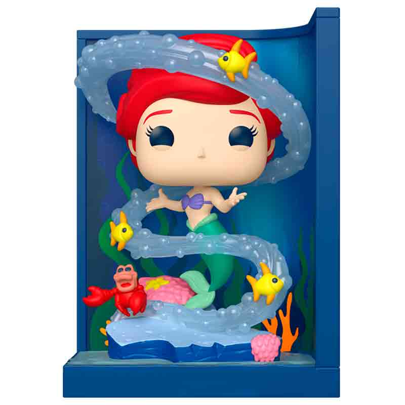 Foto de Funko Ariel Under the Sea (La Sirenita) Disney Princess Ultimate The Little Mermaid Funko Nooks Pop - lasirenita con Sebastian bajo del mar nook
