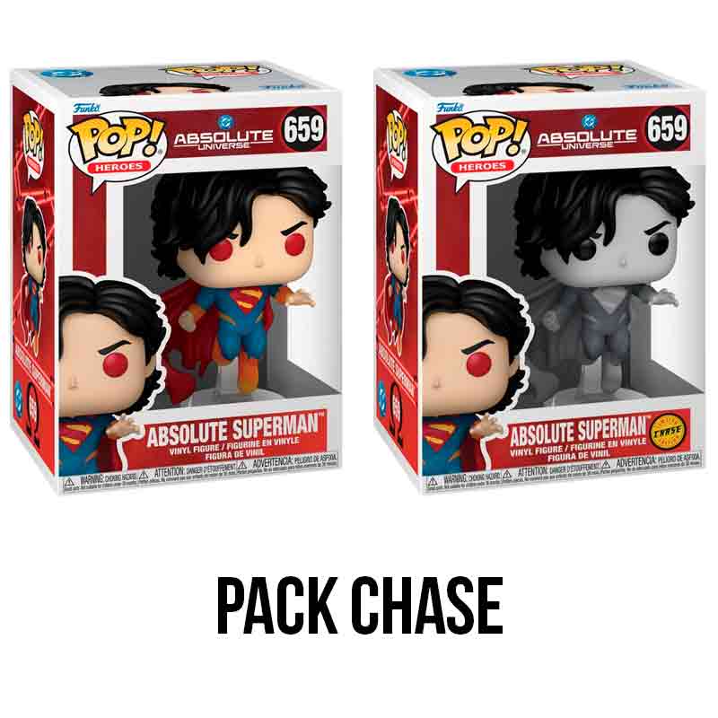 Foto de Funko Absolute Superman Pack Chase - DC Studios Absolute Universe Funko Pop 659 (01 Regular + 01 Chase) clark kent DCstudios universo absolut hombre de acero - PREVENTA