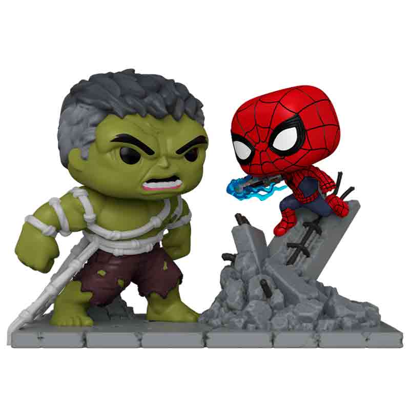 Foto de Funko SpiderMan versus Hulk - Marvel Studios Spiderman Brand New Day Funko Moment Pop 00 Peter Parker Tom Holland vs bruce banner spider-man un nuevo dia pelicula 2026 - PREVENTA